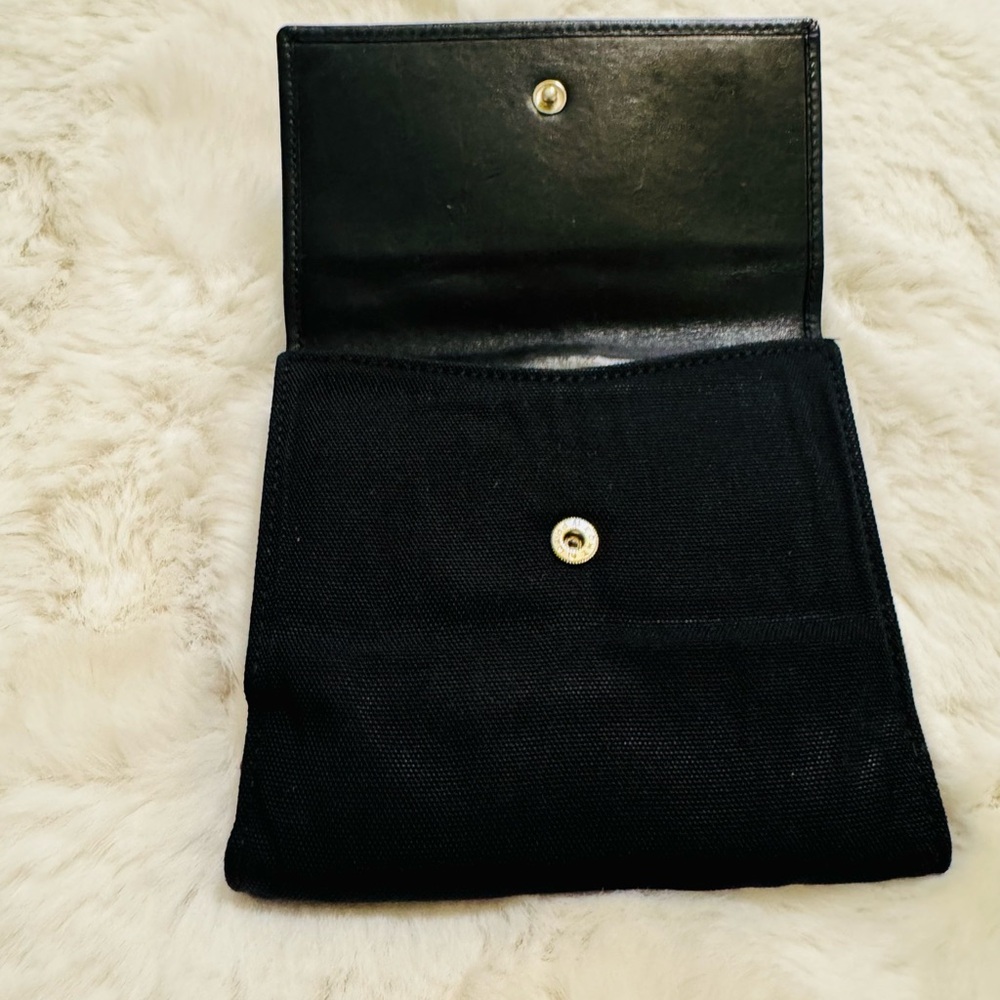 Gucci Piston Lock Black Wallet Vintage - Picture 7 of 10
